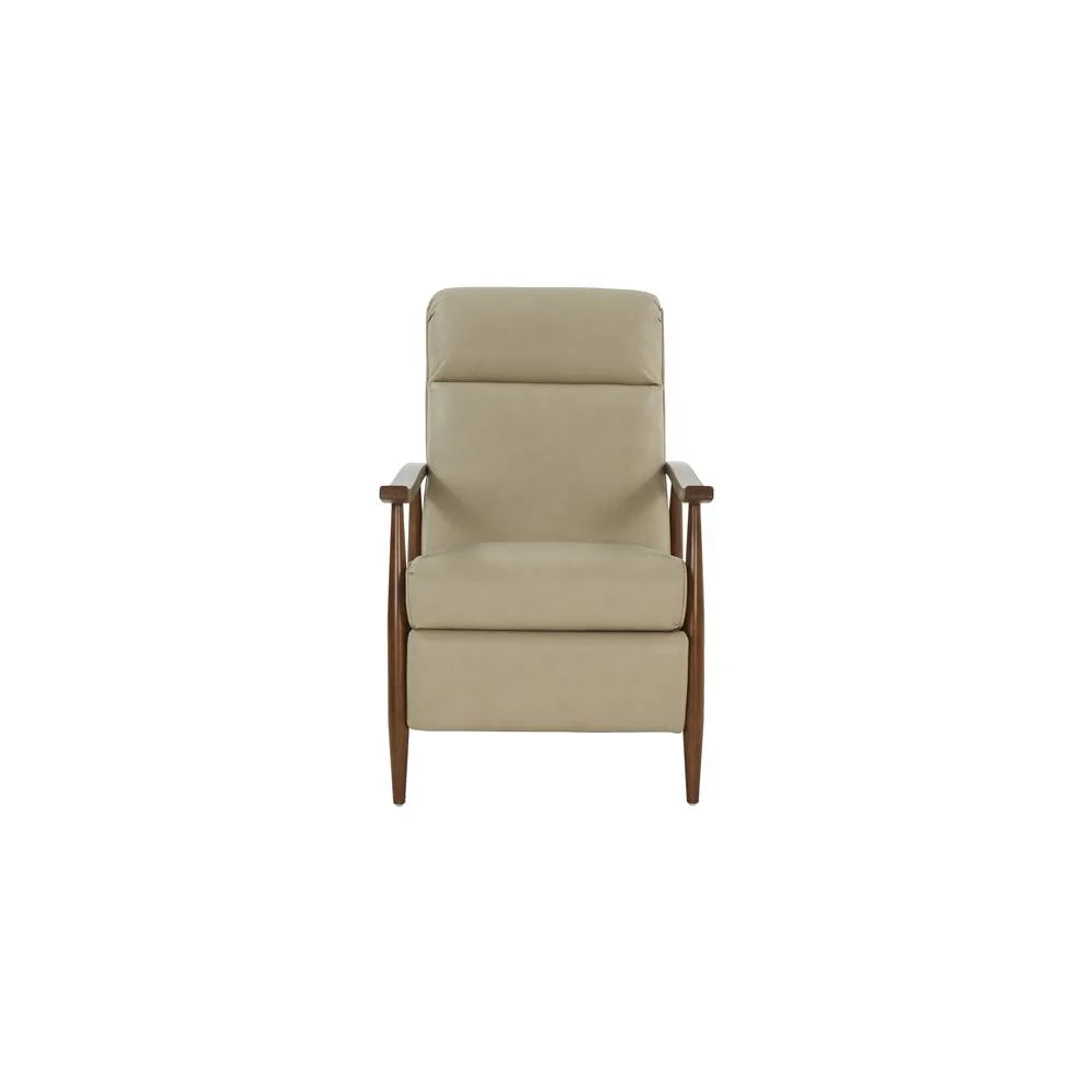 Cream Push Thru The Arms Recliner J631