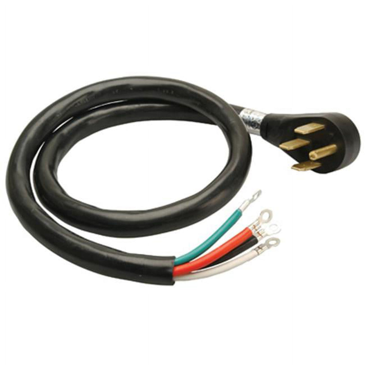 6/2 & 8/2 SRDT 50-Amp Range Power Supply Cord, 6-Feet, Black T58529