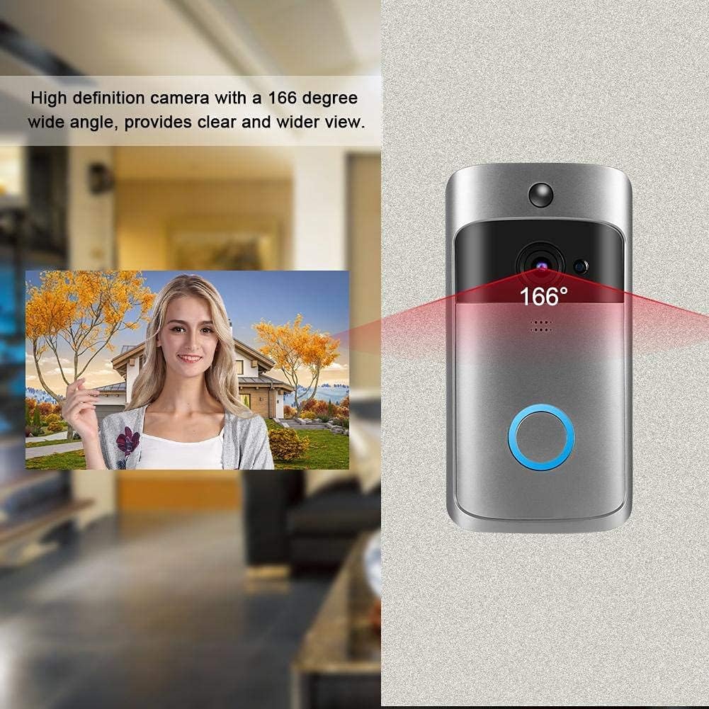 Wireless Smart WiFi Video Doorbell with HD Camera O39303
