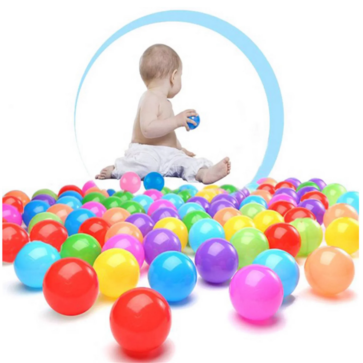 20/50/100PCS 5.5cm Soft Ocean Balls for Play Pool C3757