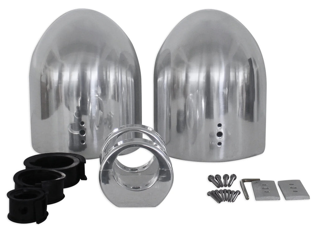 8" 360° Swivel Chrome Tower Speaker Pods B5668