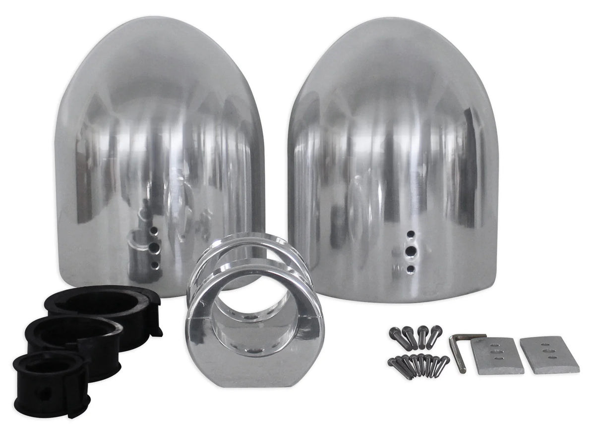 8" 360° Swivel Chrome Tower Speaker Pods B5668