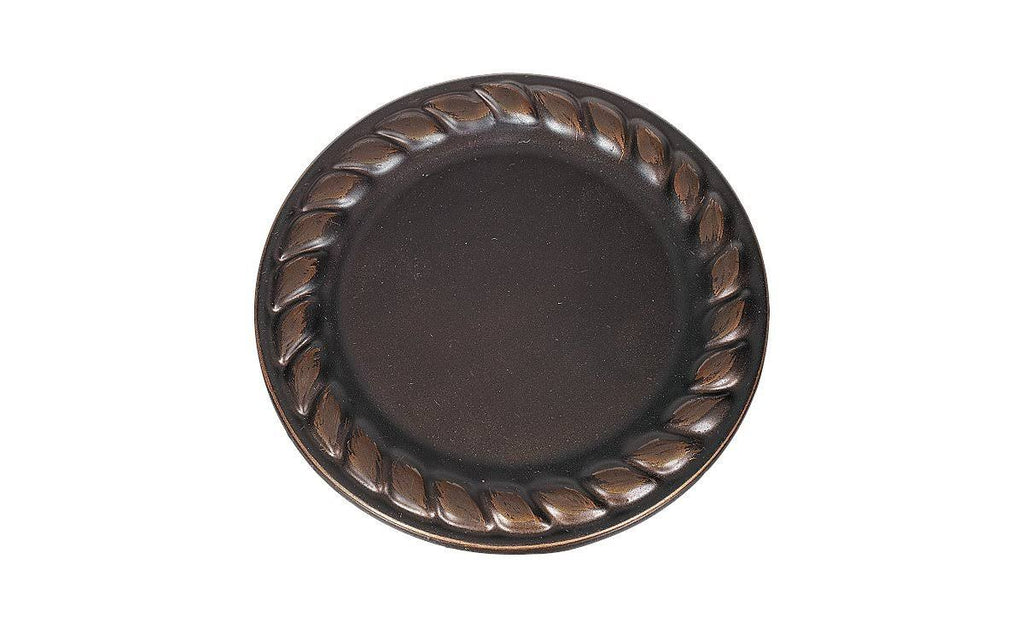 Micro 24x22 Ceiling Fan - Roman Bronze - Teak Blades J394467