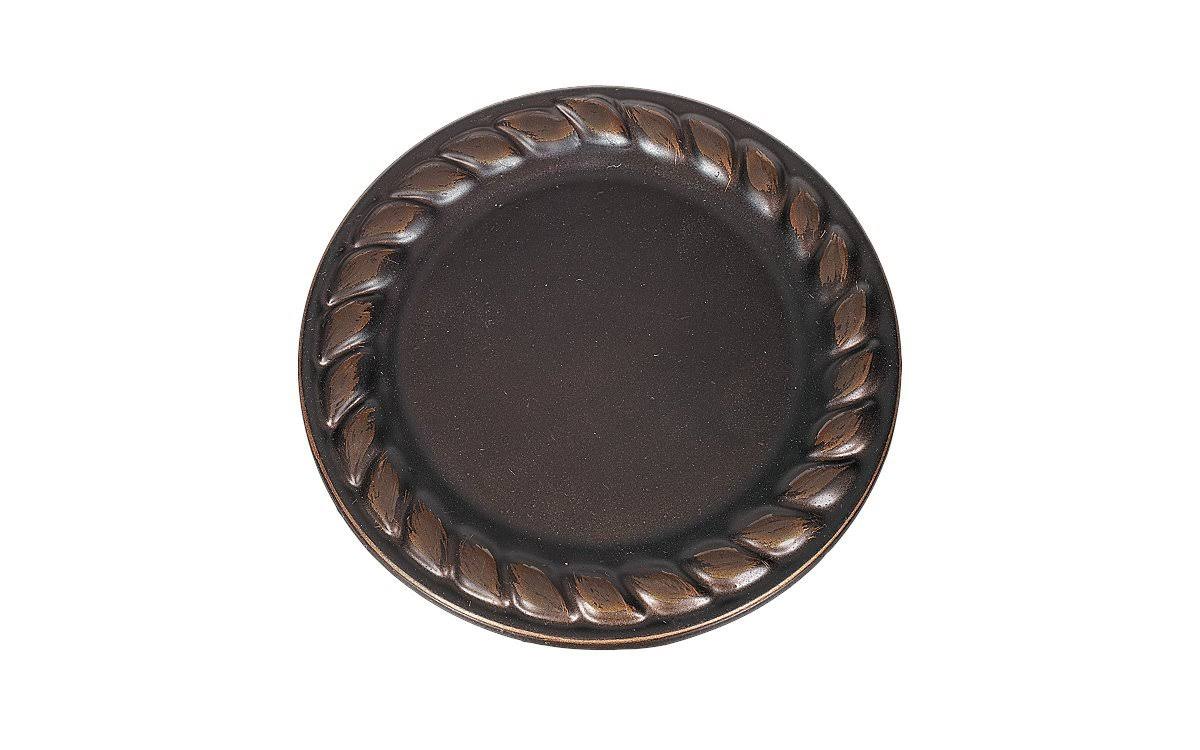 Micro 24x22 Ceiling Fan - Roman Bronze - Teak Blades J394467