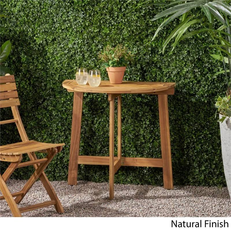 Acacia Wood Folding Bistro Table H740579