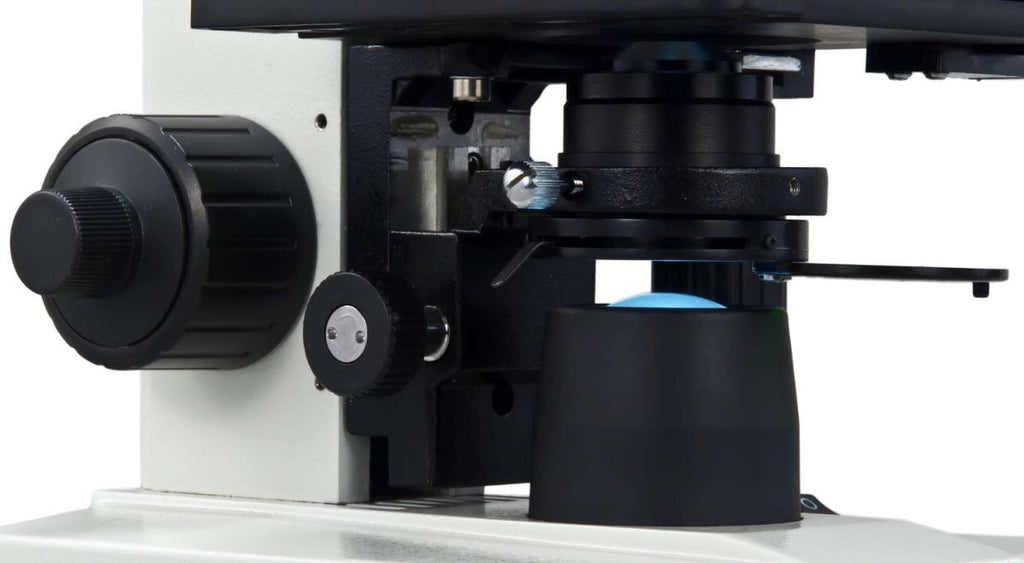 40X-2000X LED Binocular Compound Microscope with Double Layer Mechanical Stage I81801