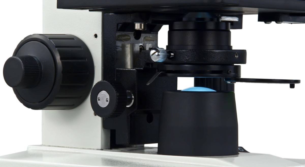 40X-2000X LED Binocular Compound Microscope with Double Layer Mechanical Stage I81801