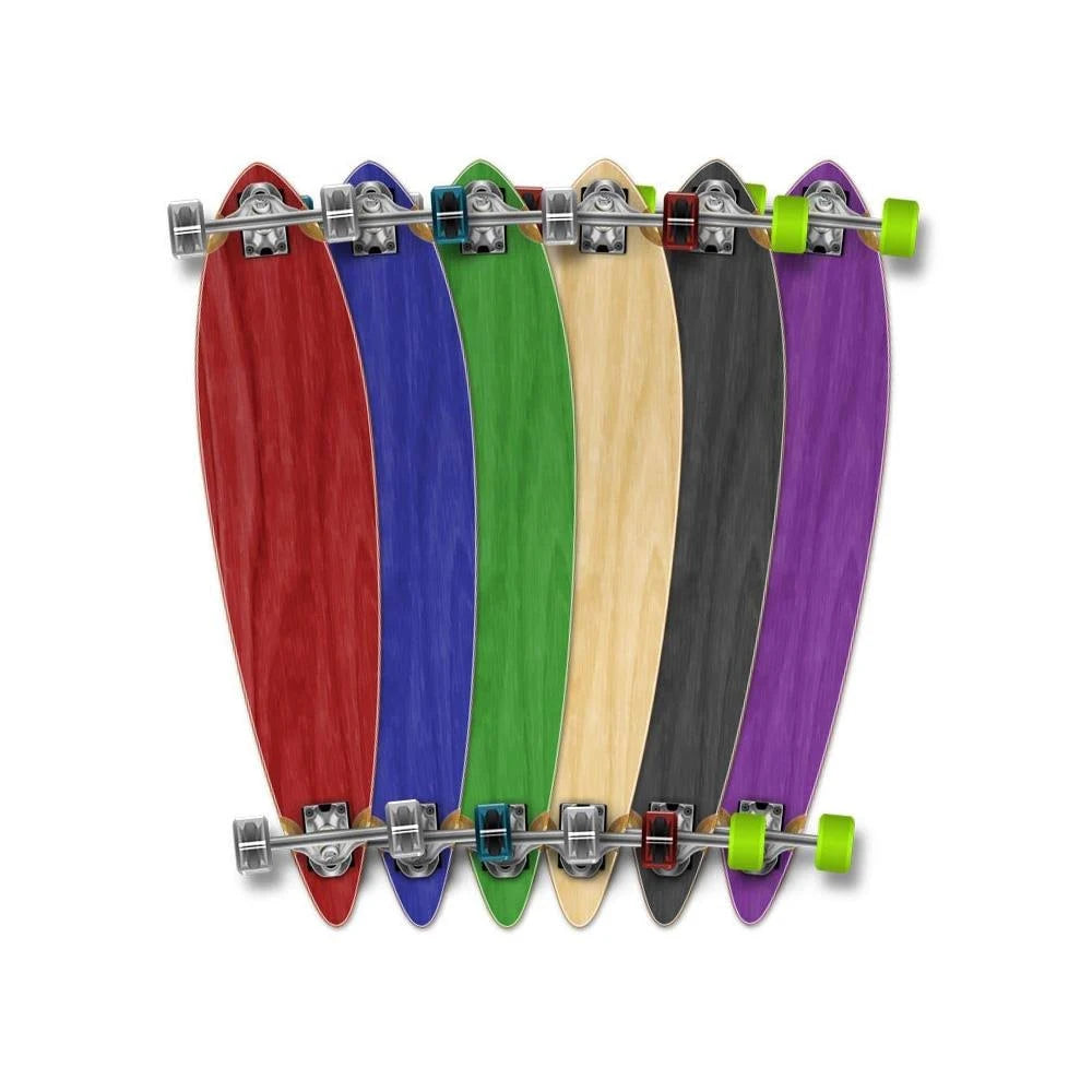 Stained Black Pintail Longboard Complete R646842