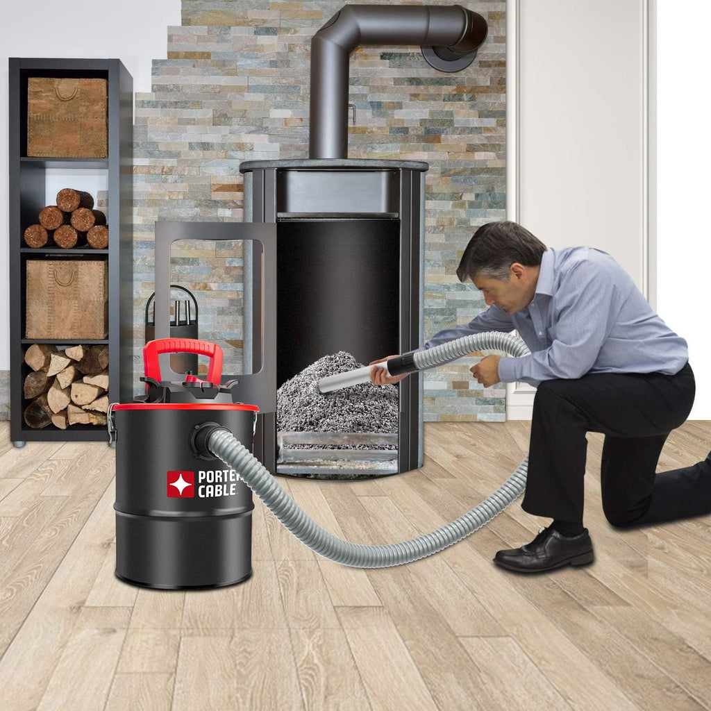4 Gallon Ash Vacuum, 4 Peak HP, Black, Pack of 2 U566402
