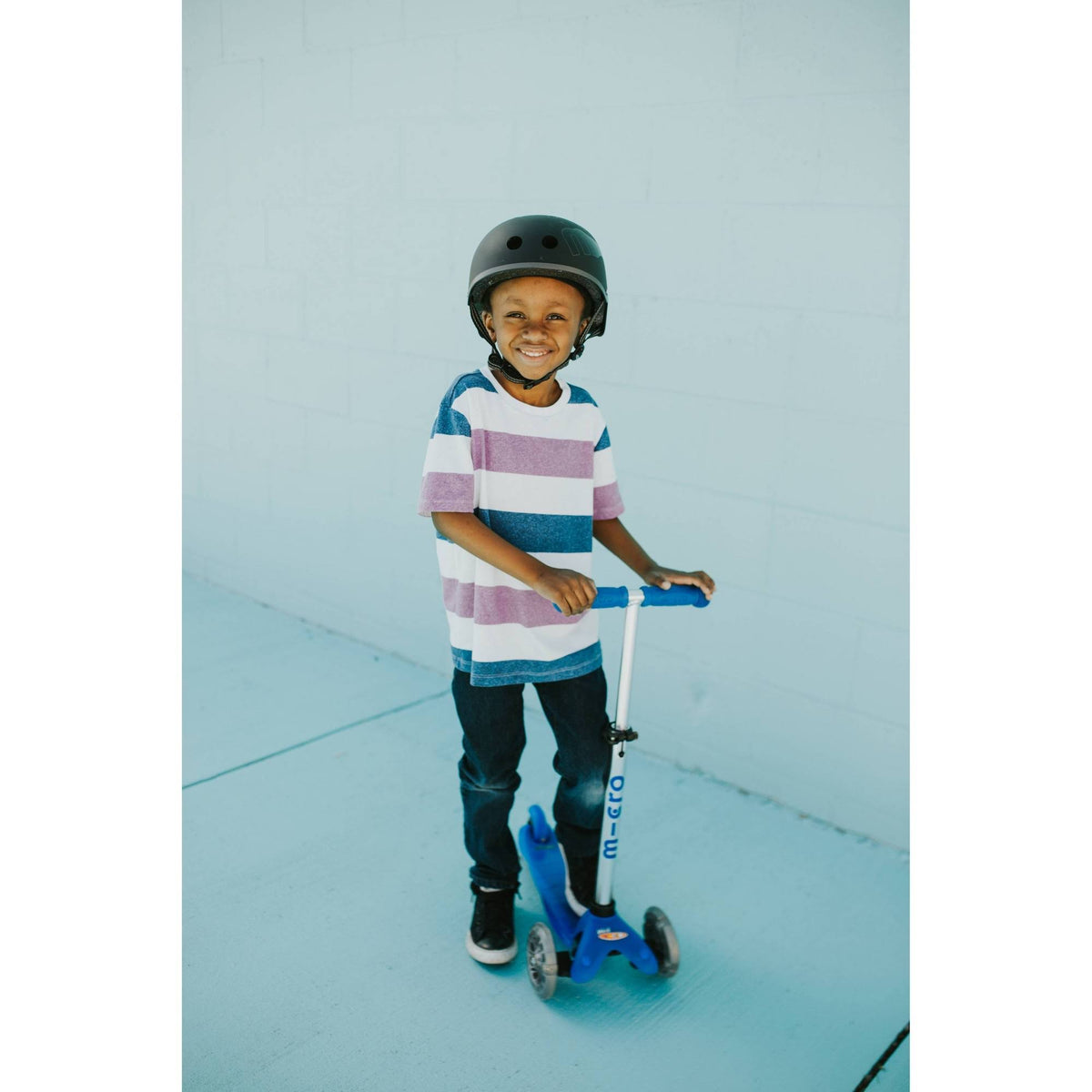 Blue LED Mini Plus Kick Scooter Z787427