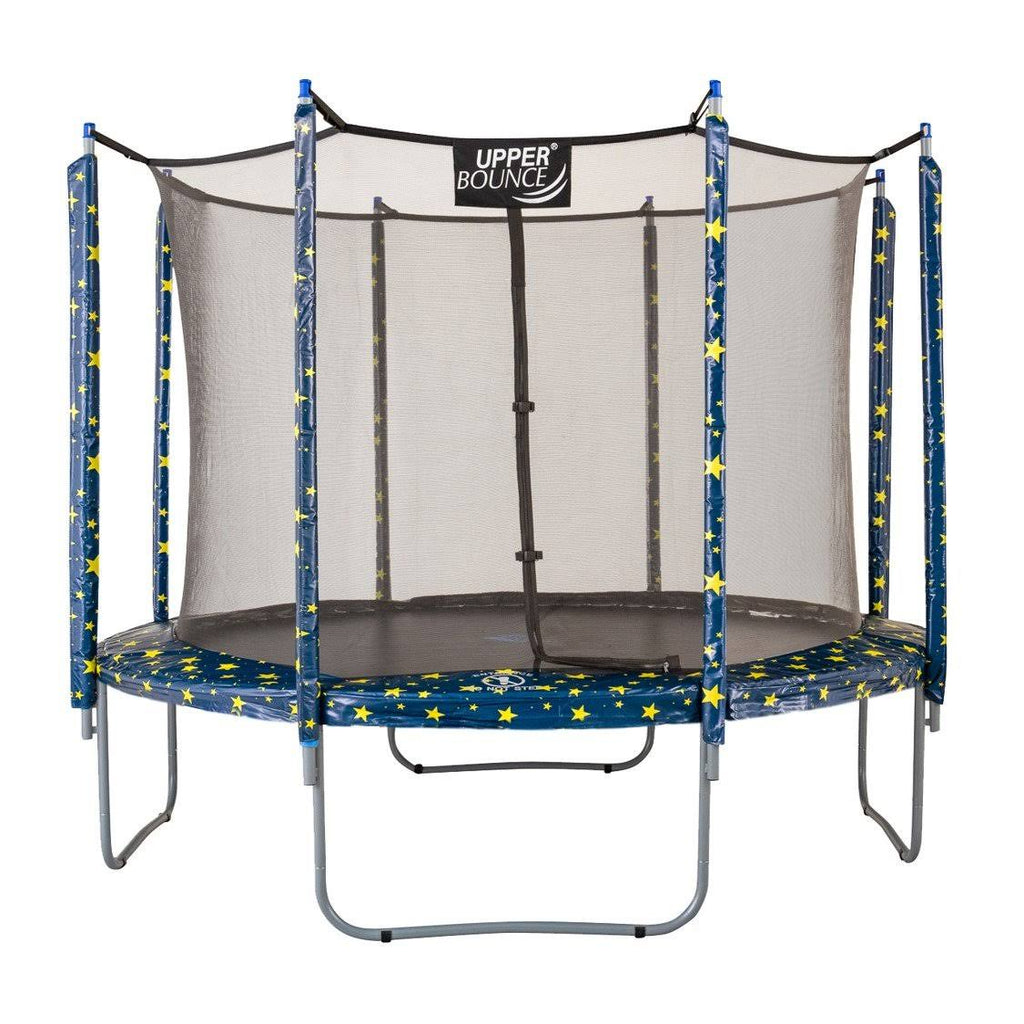 Starry Night 9& Round Trampoline Safety Pad with 8-Pole Sleeve Protectors N6377