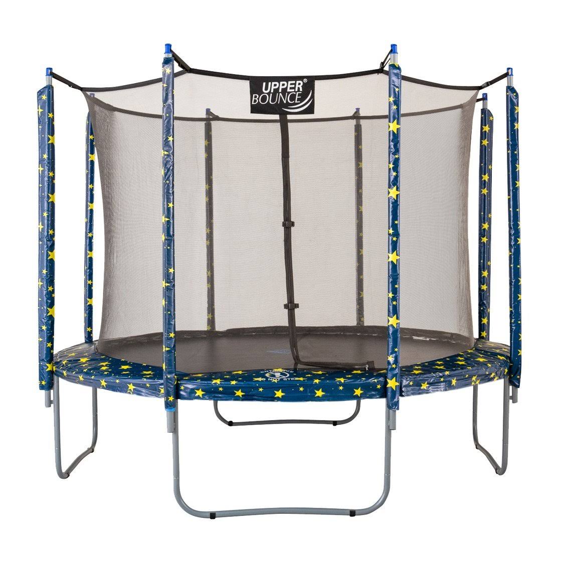 Starry Night 9& Round Trampoline Safety Pad with 8-Pole Sleeve Protectors N6377