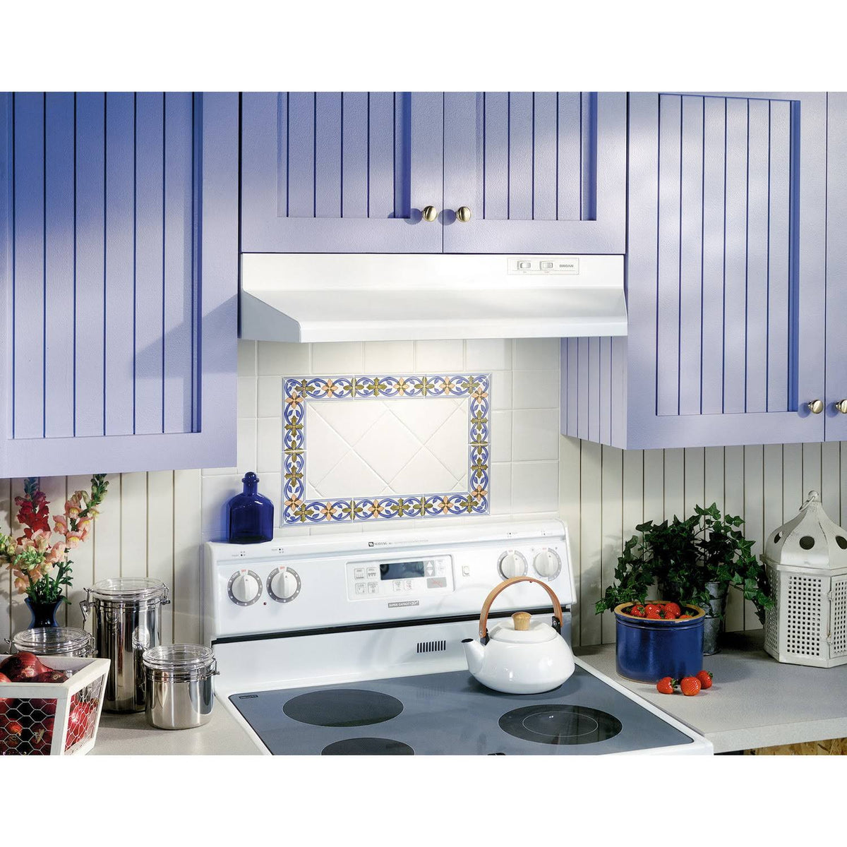 21-Inch White Under Cabinet Range Hood I296