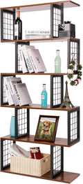 5-Tier S-Shaped Bookshelf K66107
