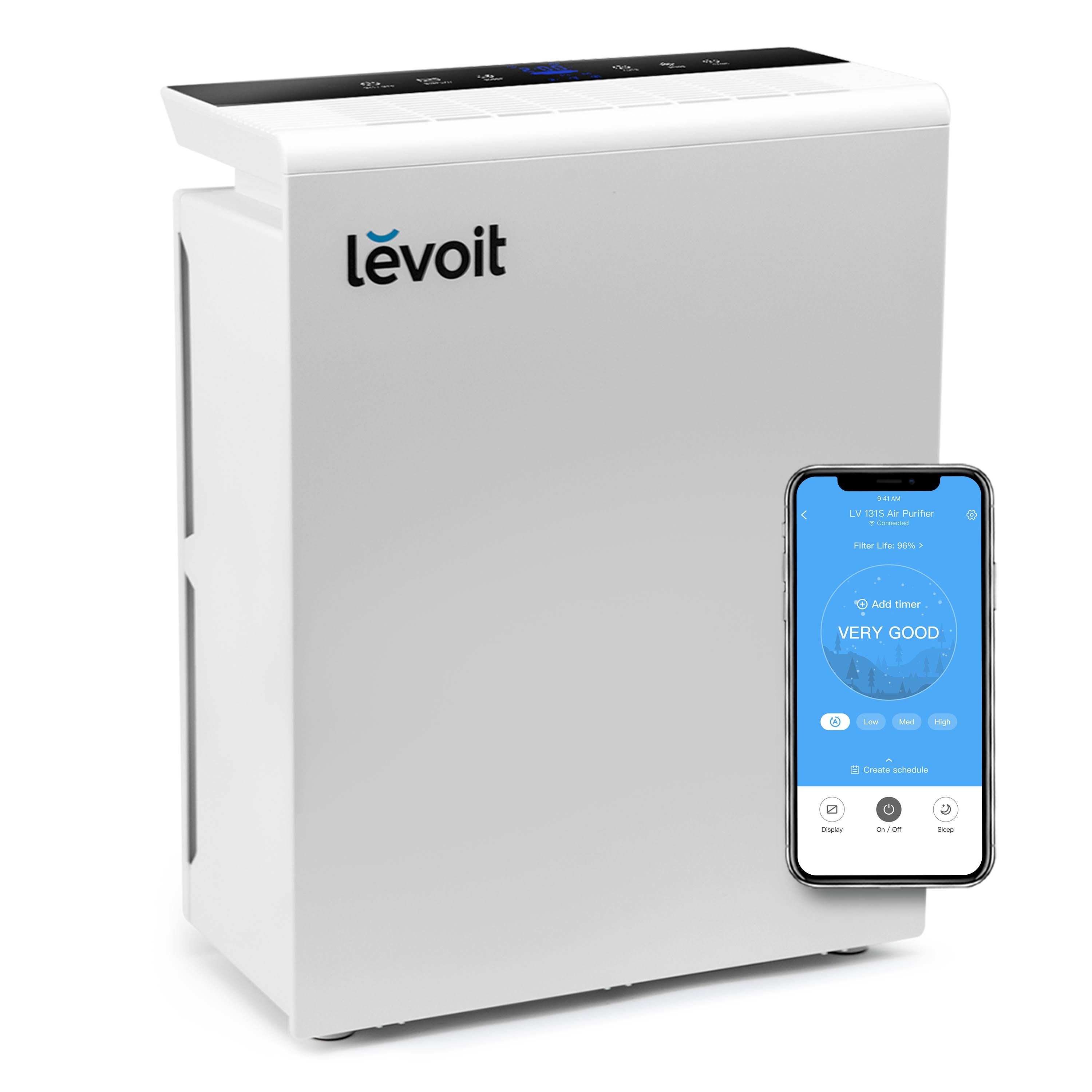 Smart WiFi Air Purifier with True HEPA Filter M160