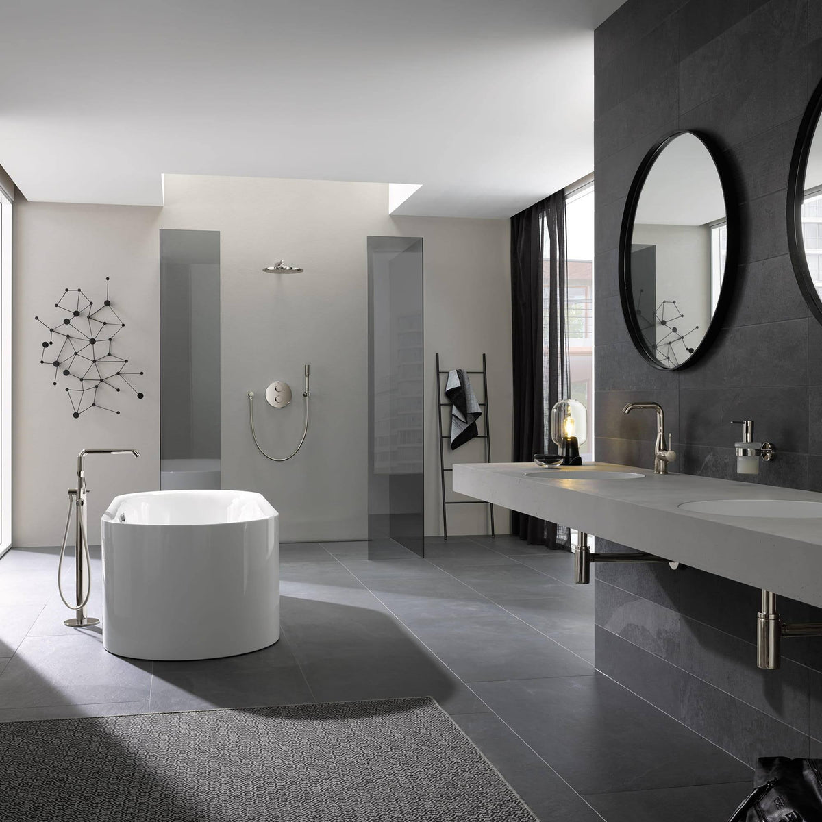 Polished Nickel Bathroom Faucet L35394