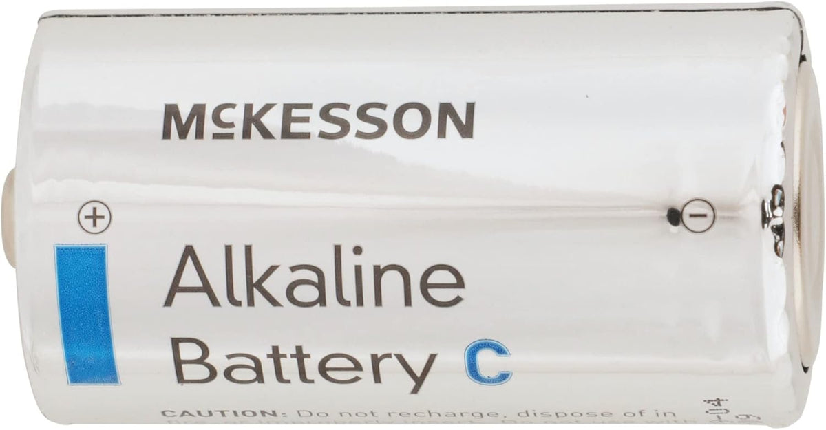 Alkaline Batteries, C Cell, 1.5V, 24 Count, 12 Packs, 288 Total H159