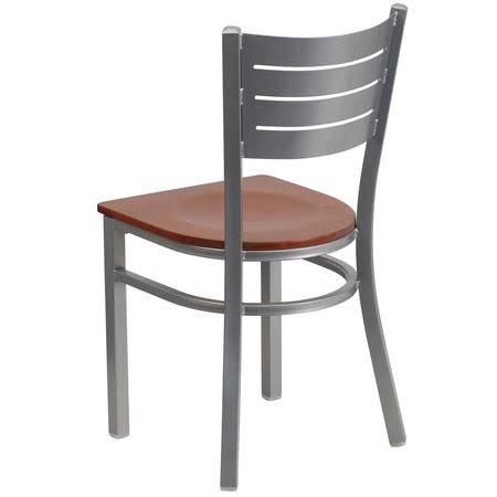 Silver Slat Chair, Seat, PK2 V5138