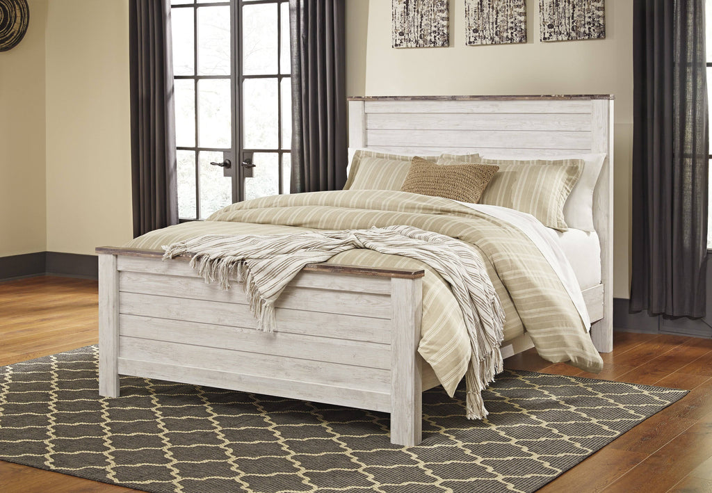King Panel Bed D752