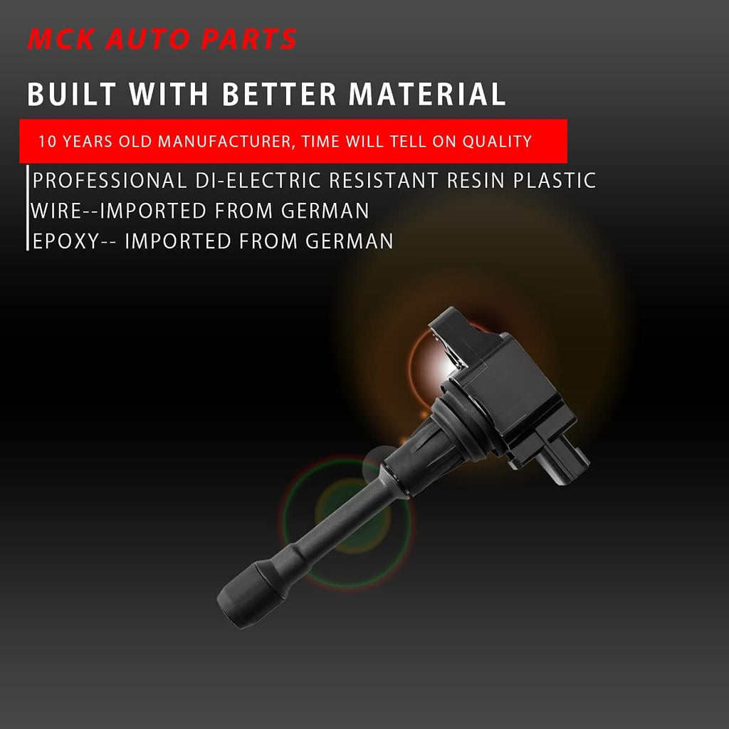 4pc Ignition Coil Pack And Spark Plug Compatible With Nissan Versa 2012 2013 2014 1.6L S246056