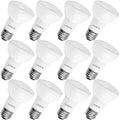 BR20 LED Bulb 6.5W 460Lm 3000K Dimmable Flood Light E26 Base (12 Pack) G782