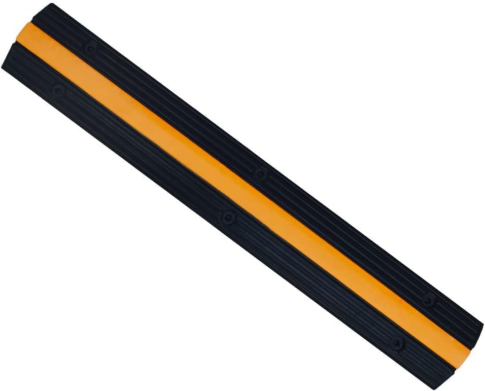 Rubber Cable Protector Speed Bump, 4PK, 39 inches I330082