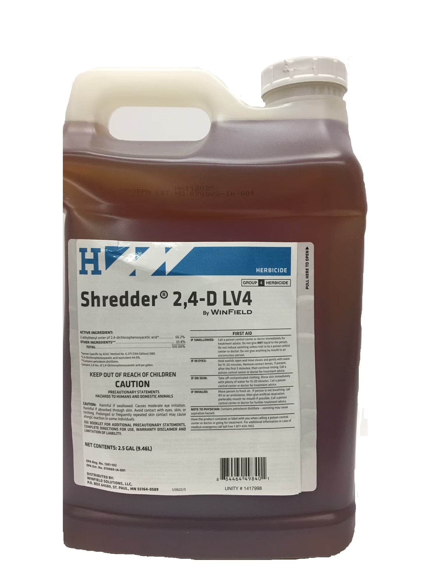 2.5 Gallon Shredder V985770