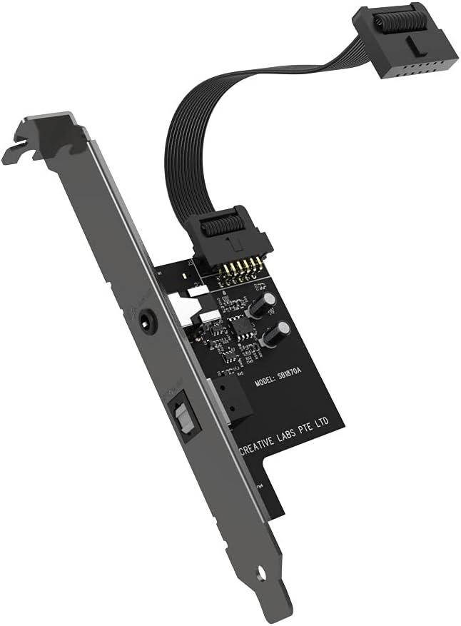 PCIe 5.1 Sound Card with Headphone Amp Pack of 2 M550