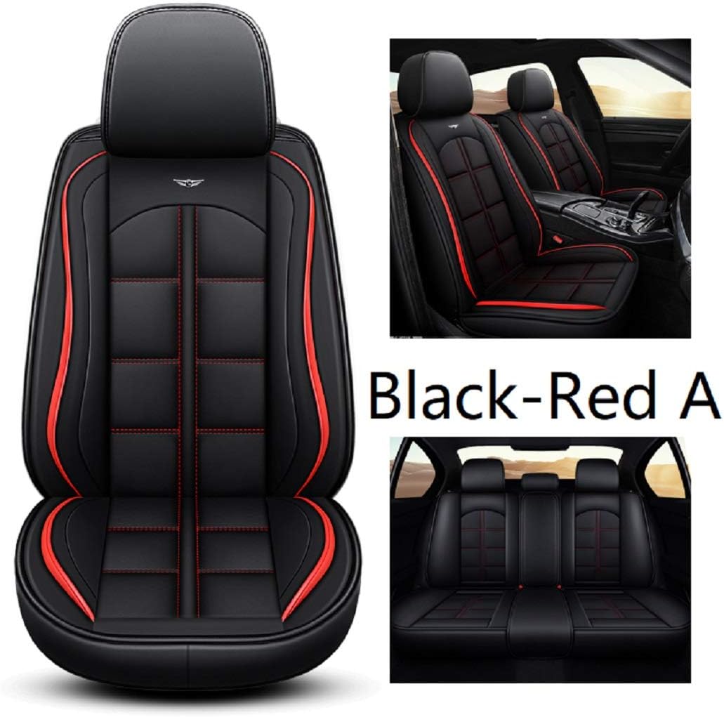 Pink Waterproof Leather Car Seat Covers U9045