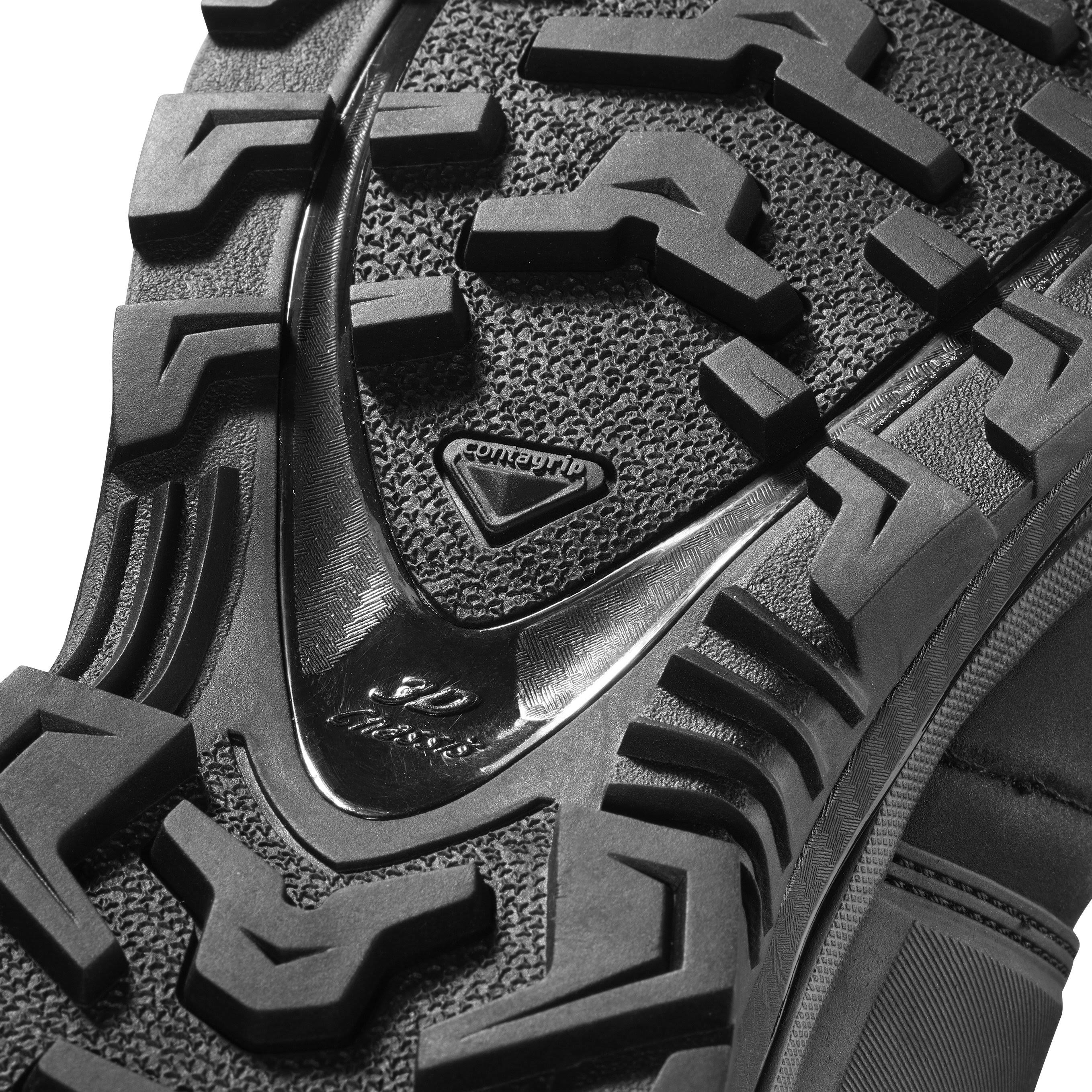 Black Mid Boots A6113