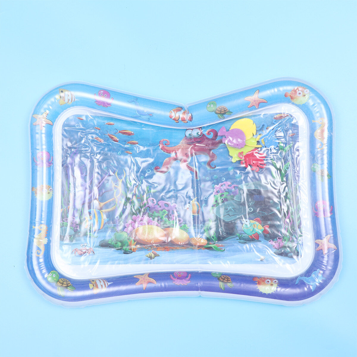 Inflatable Crawling Cushion Water Play Mat (Blue) Q5355