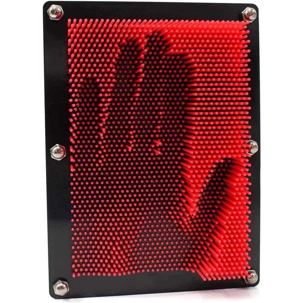 3D Pin Art Toy Board for Kids (Red) L982392
