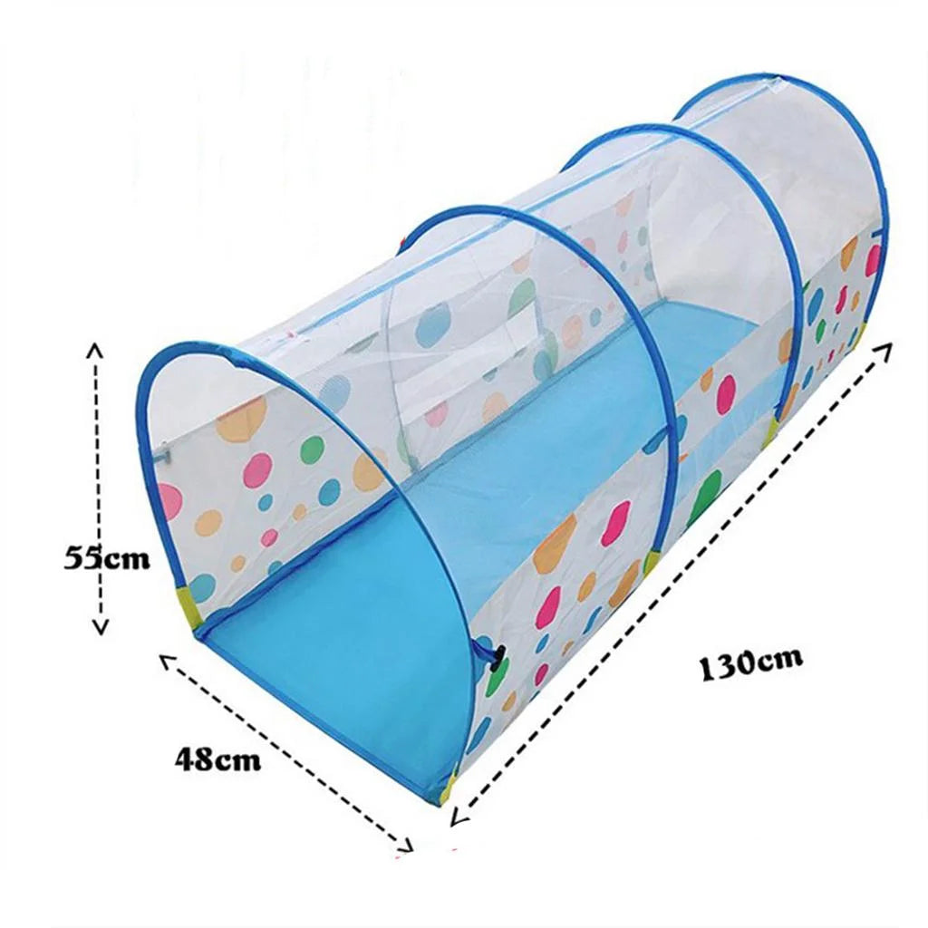 Blue Play Tunnel for Kids Toy Tube V6658