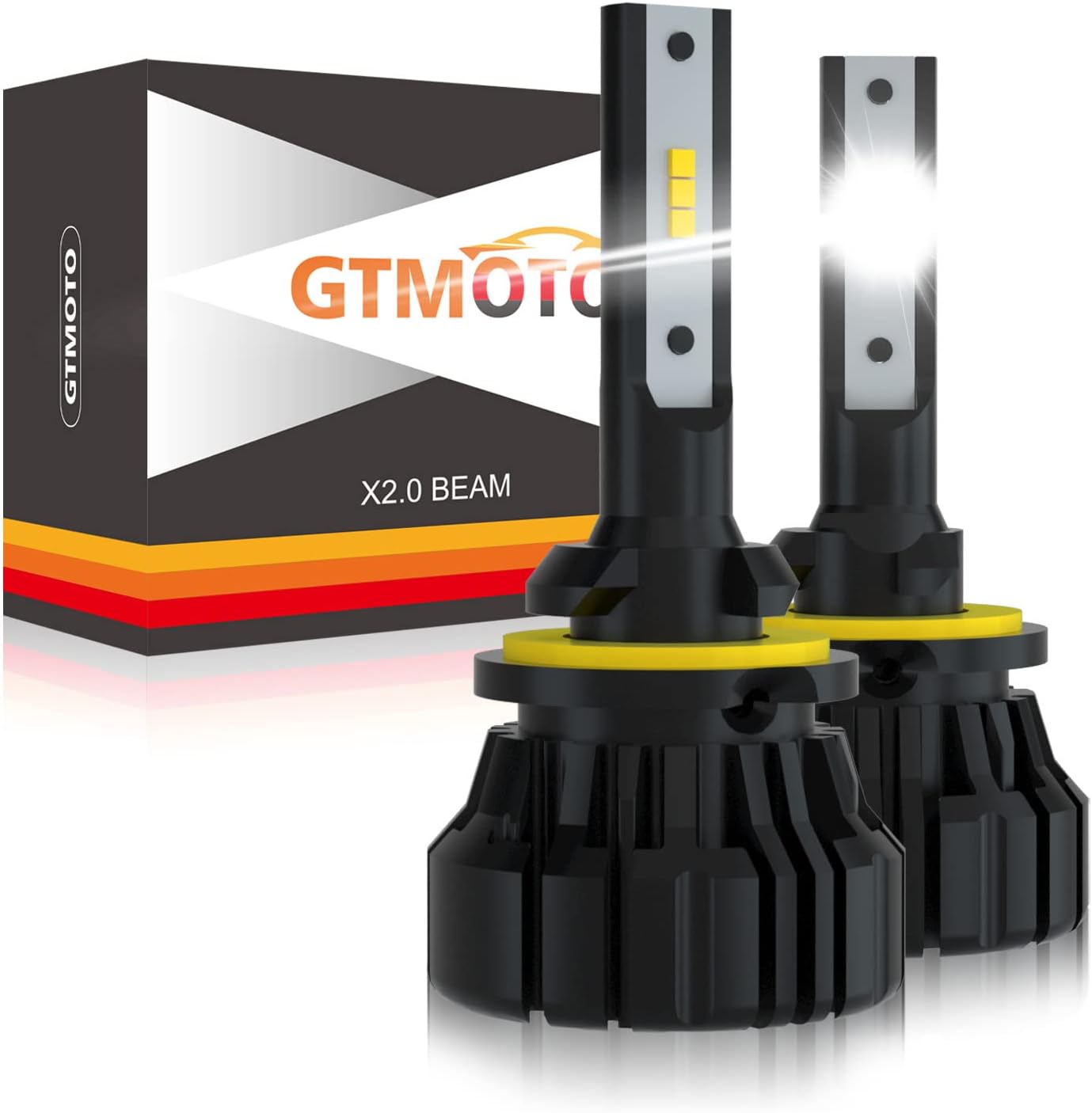 6000K LED Headlight Bulbs, 2-Pack Y51806