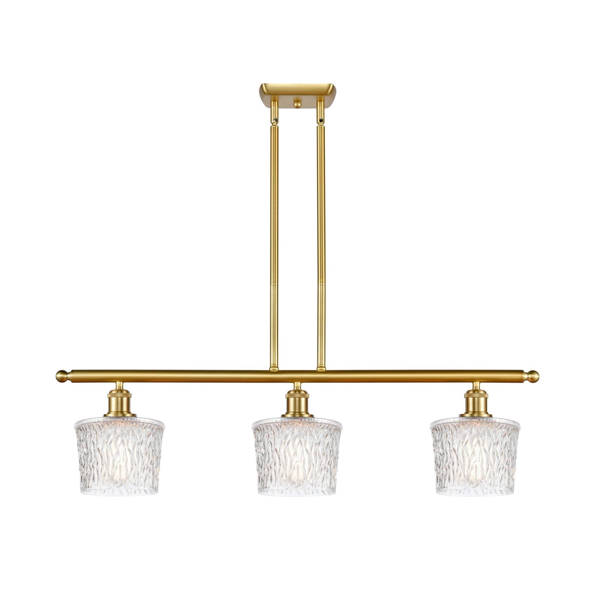 3 Light Island Satin Gold J48366