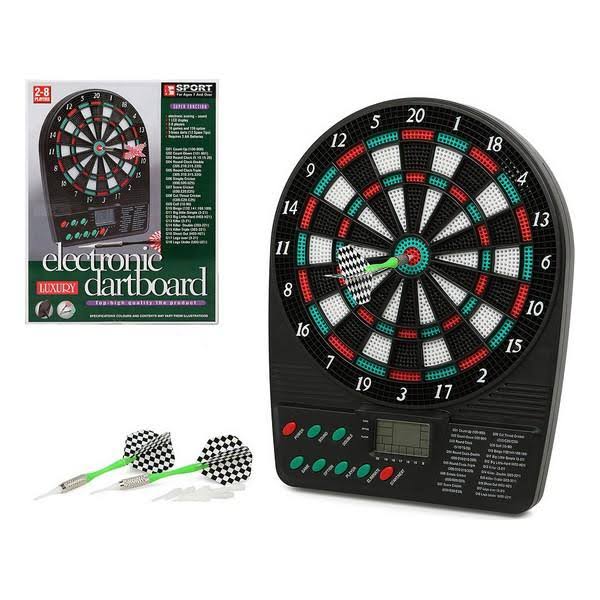 Black Electronic Dartboard C653