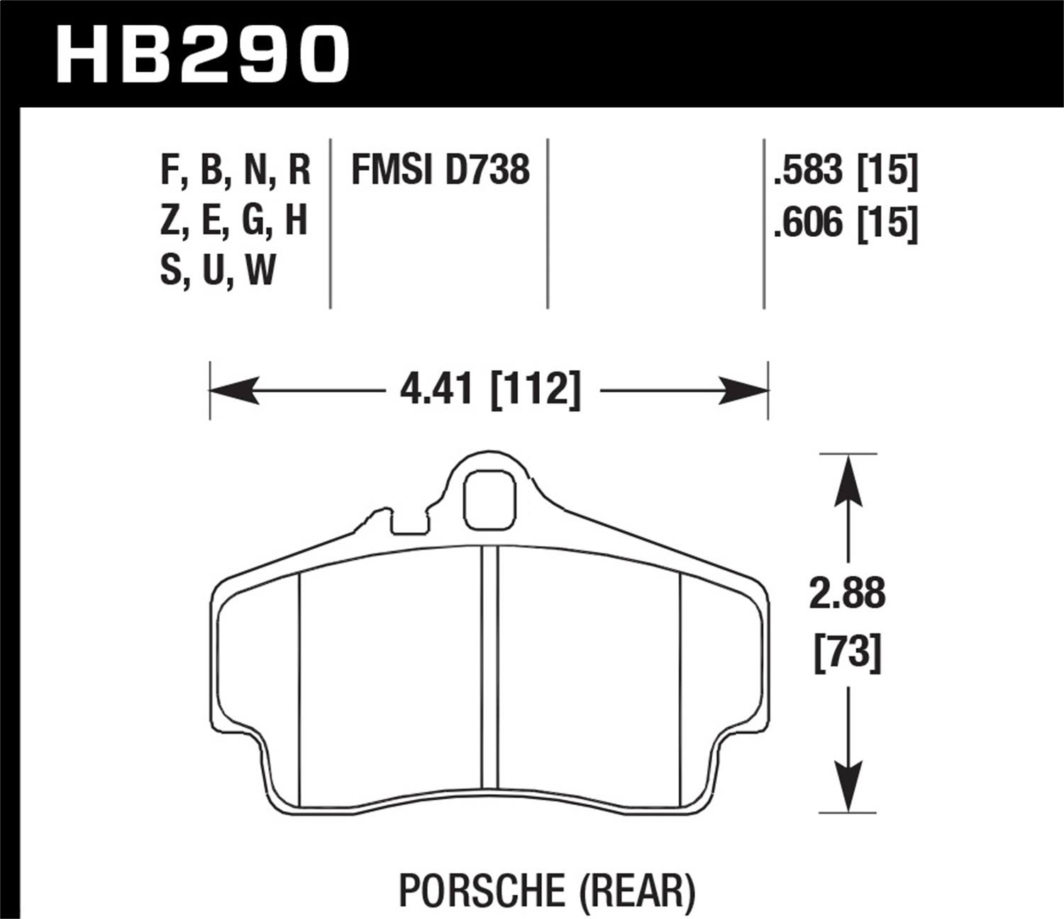 DTC-30 Disc Brake Pad L105