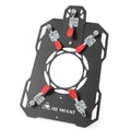 Tent Chimney Anti-Scald Plate Clip-on Stove Jack Camping Tent Protector N24469