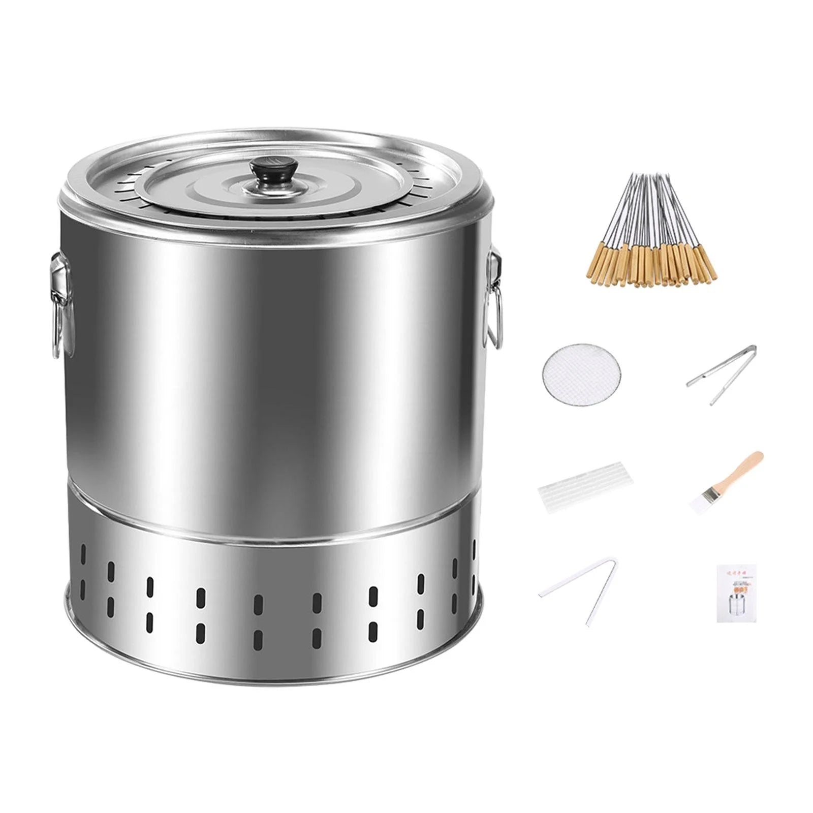 Smokeless Stainless Steel Barbecue Grill G325