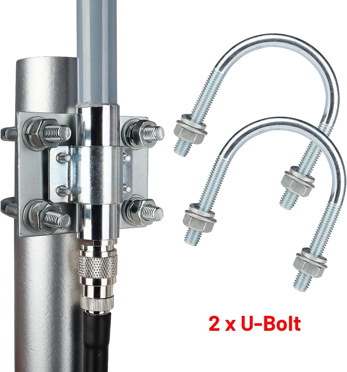 5 dBi LoRa Antenna 915Mhz Outdoor Omni-Directional Antenna with KMR240 Cable Adapter C592