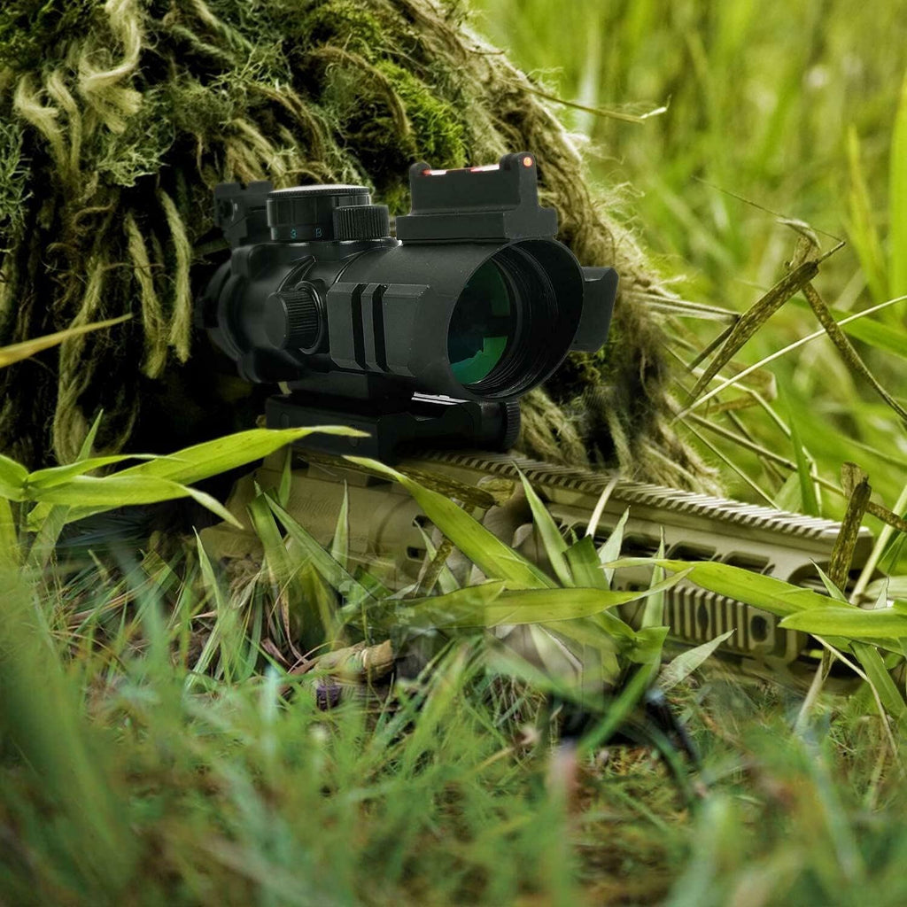 4x32 Red/Green/Blue Mil-Dot Scope, Pack of 2 G877