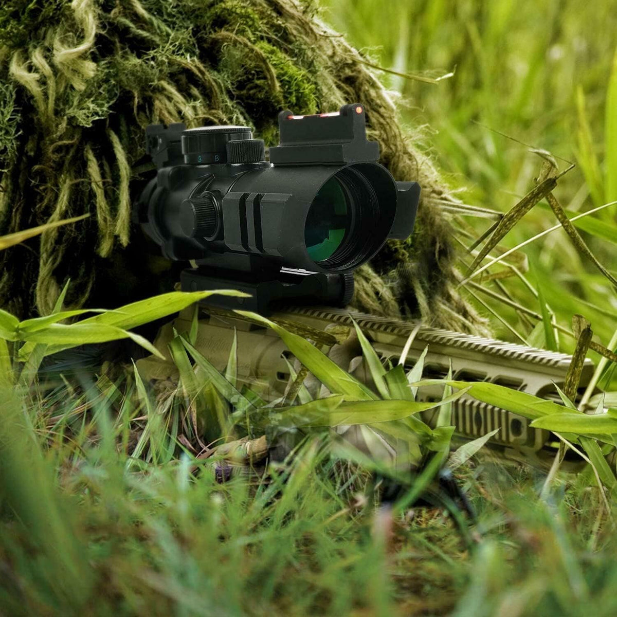 4x32 Red/Green/Blue Mil-Dot Scope, Pack of 2 G877