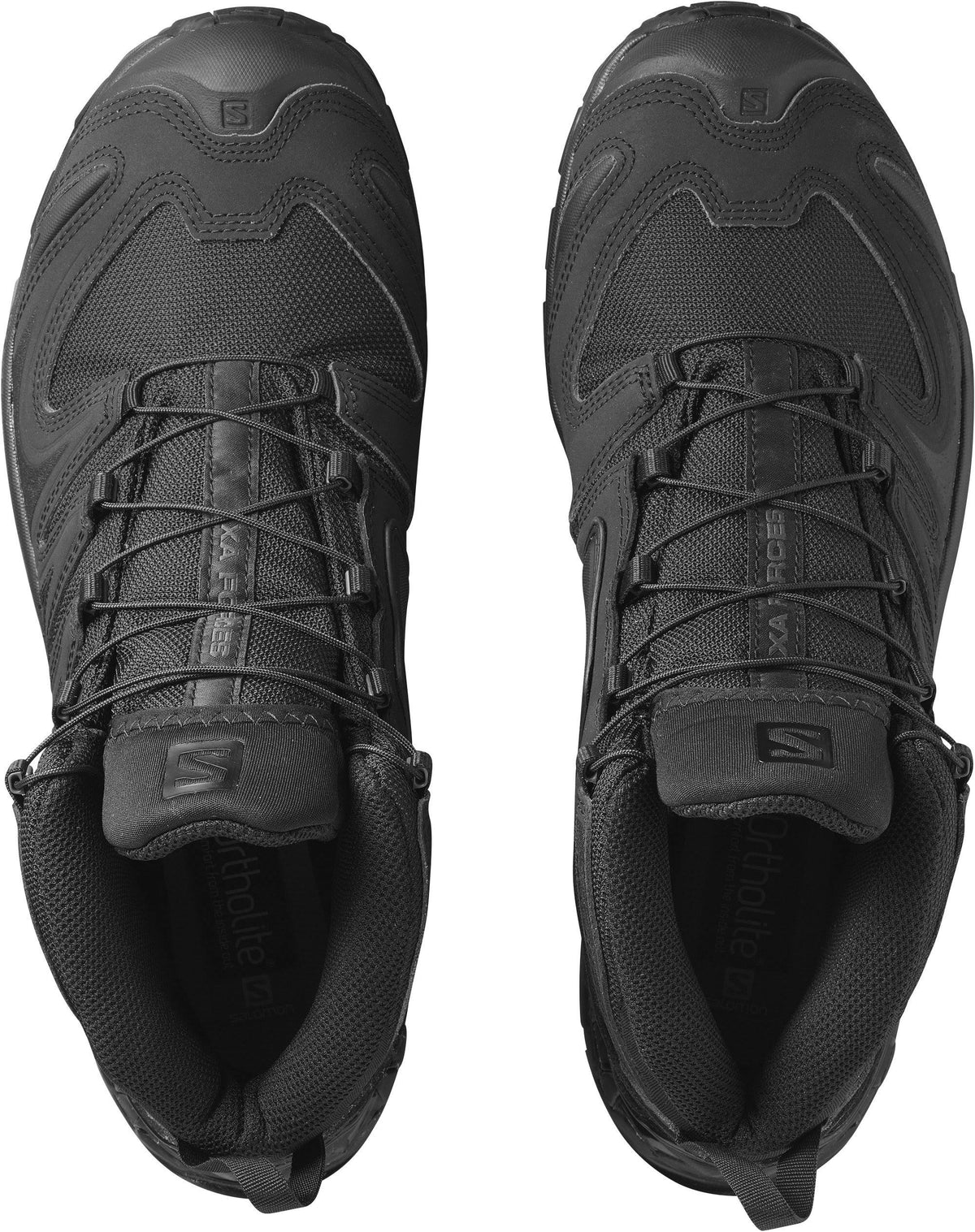 Black Mid Boots A6113