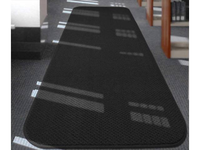 Skid-Resistant Carpet Runner - Black - 10 ft. x 27 in. K64662