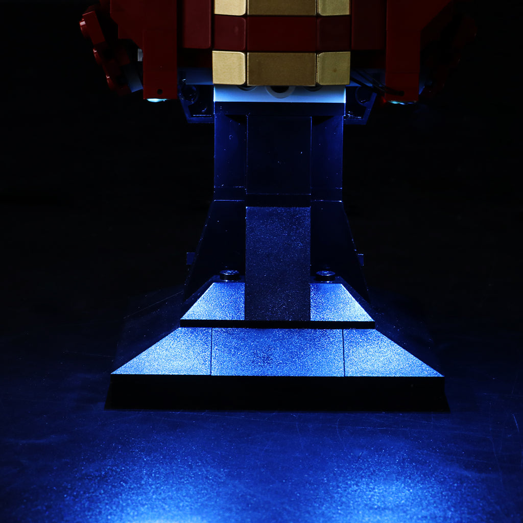 LED Lighting Set for Iron Man Helmet Building Blocks Model G16818