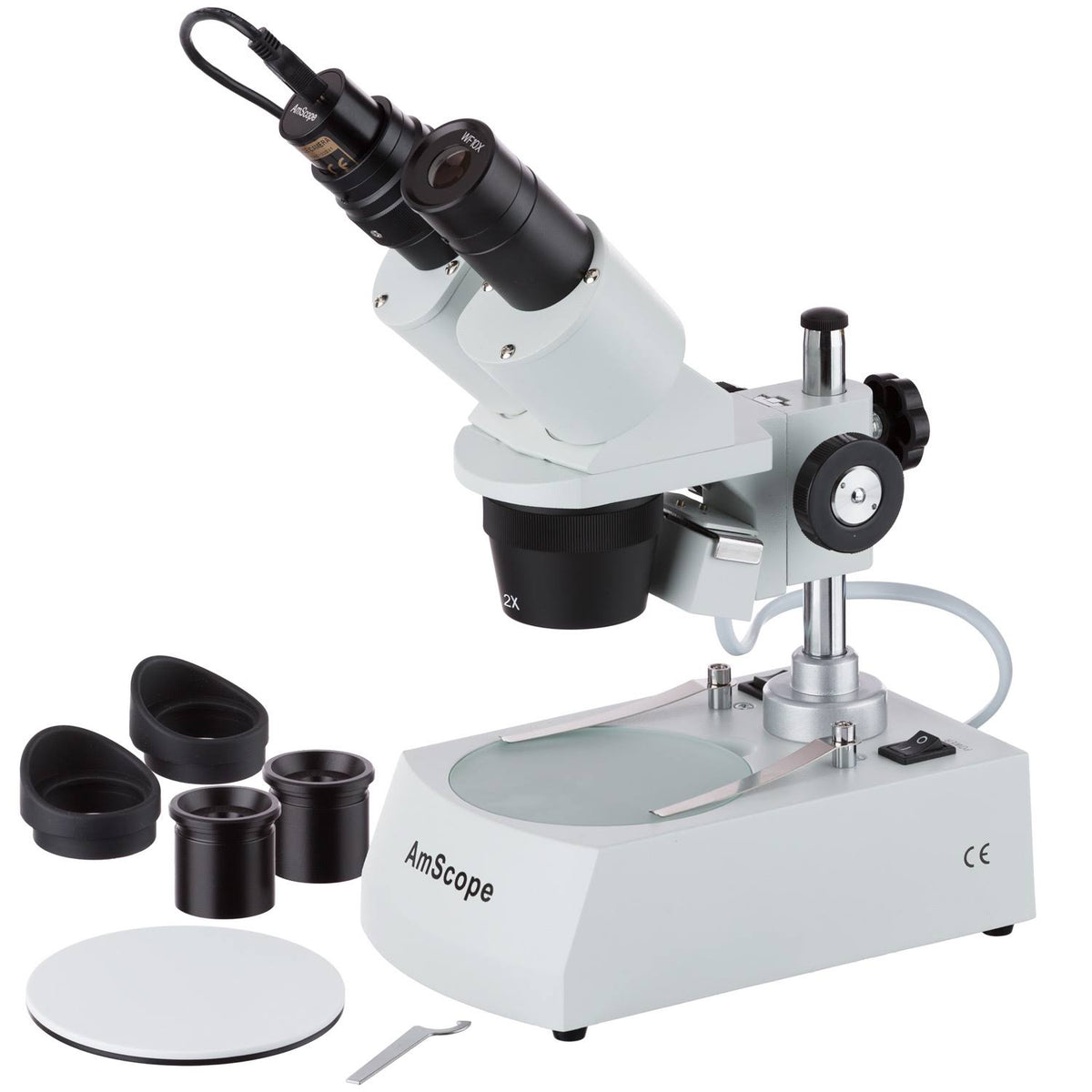 20X-40X-80X Stereo Microscope with USB Camera F48473