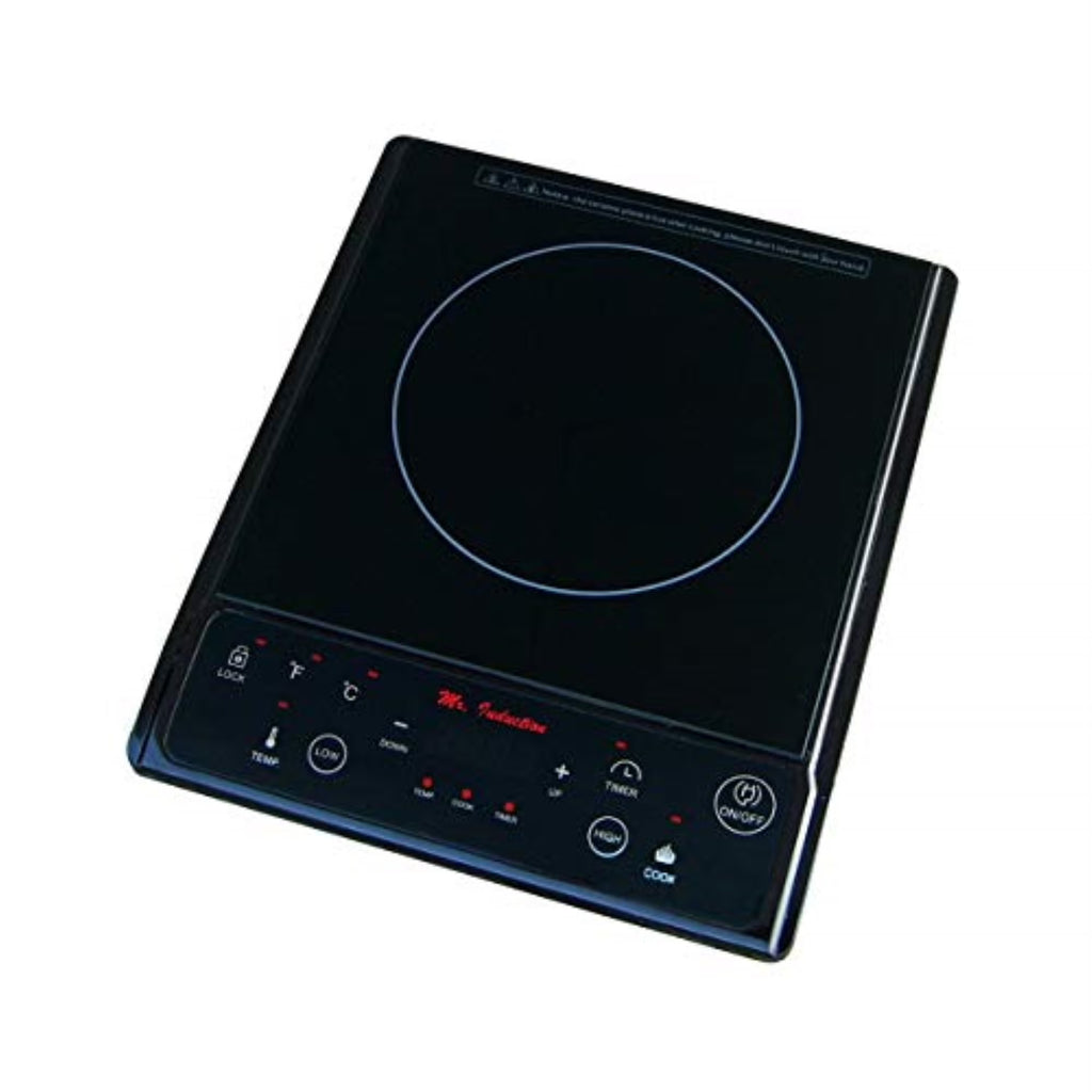 1300W Induction in Black Countertop with Pot E33664