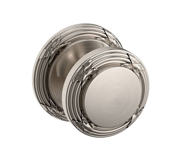 Satin Nickel Passage Set U298