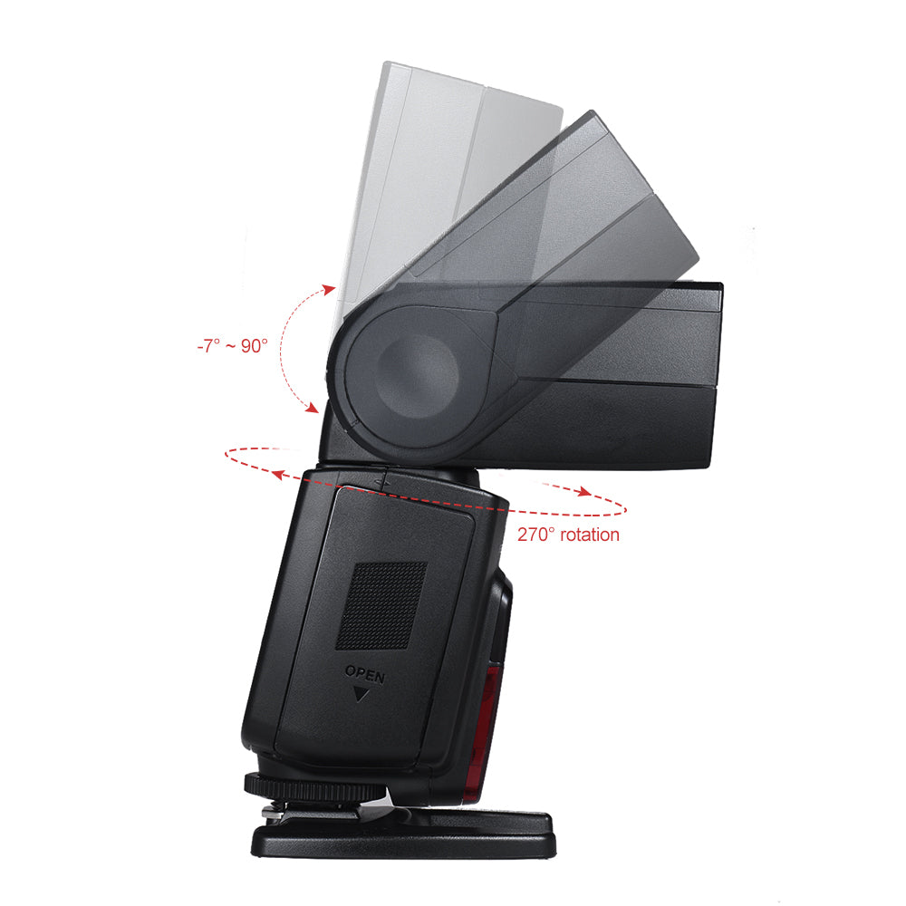 Wireless TTL Flash Speedlite GN58 for Canon DSLR Camera H32397