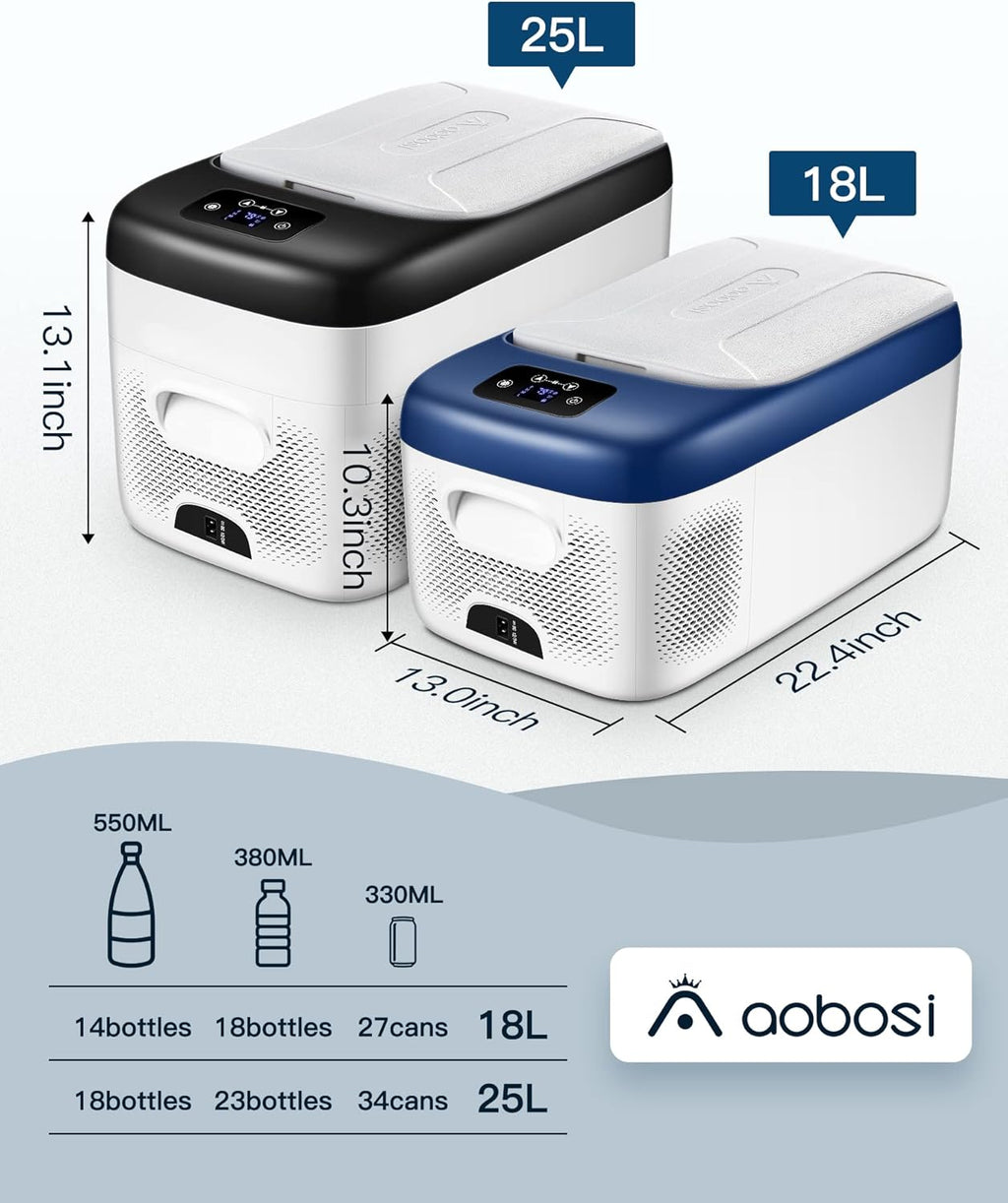 20 Quart Portable Car Refrigerator Freezer with APP Control E56756